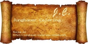 Jungbauer Celerina névjegykártya